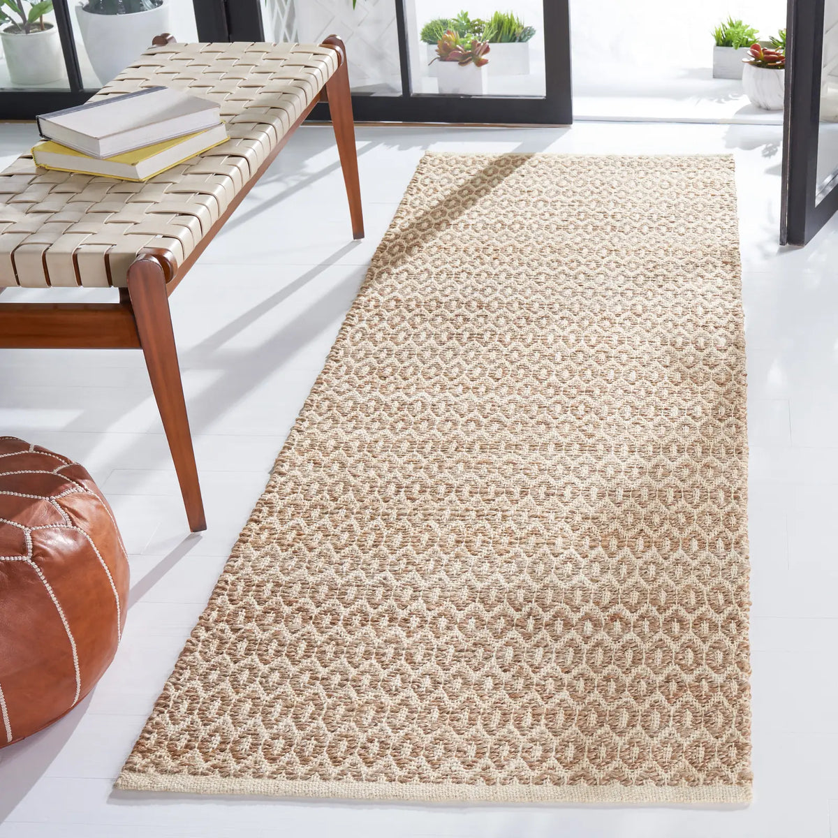 Safavieh Natural Fiber 2'-6" x 8'-0" Rug in Natural