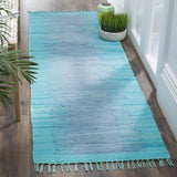 Safavieh Montauk 2'-3" x 7'-0" Rug in Turquoise
