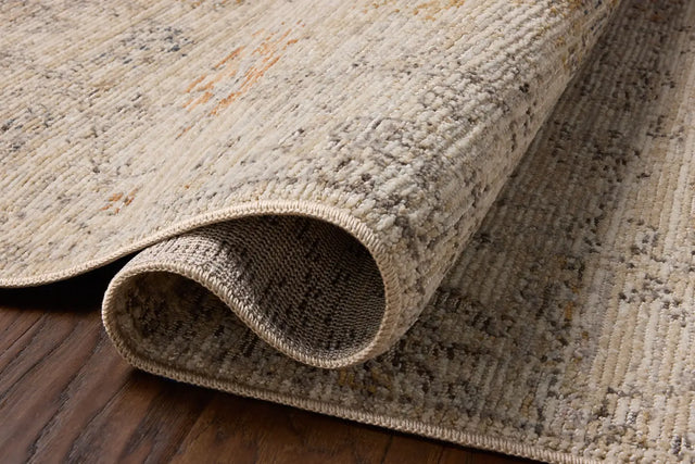Loloi Milena MLE-07 Ivory / Granite Rug - pile height