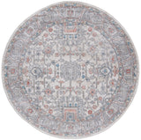 Safavieh Oregon 800 5'-3" x 5'-3" Rug in Grey / Ivory
