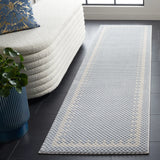 Safavieh Continental 2'-2" x 11'-0" Rug in Blue / Beige
