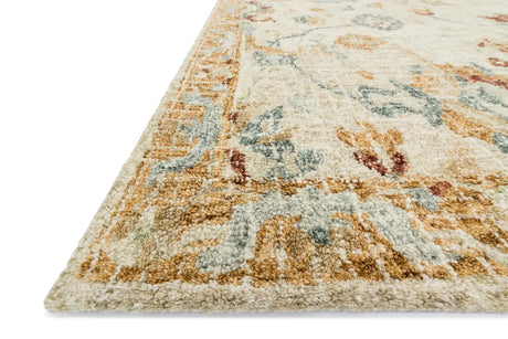 Loloi Julian Ji-03 Ivory / Multi Rugs - rug corner