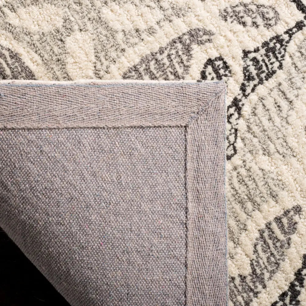 Safavieh Micro-Loop 8'-0" x 10'-0" Rug in Grey / Multi
