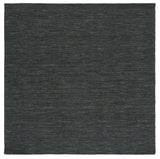 Safavieh Kilim 6'-0" x 6'-0" Rug in Charcoal / Grey