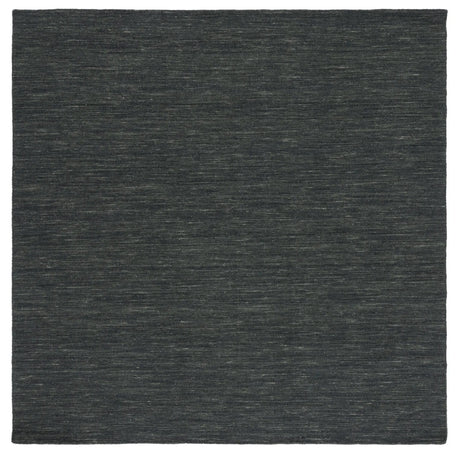 Safavieh Kilim 6'-0" x 6'-0" Rug in Charcoal / Grey