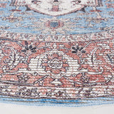 Safavieh Serapi 6'-7" x 6'-7" Rug in Blue / Rust