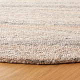 Safavieh Abstract 6'-0" x 6'-0" Rug in Beige / Grey