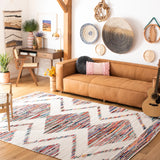 Safavieh Montauk 8'-0" x 10'-0" Rug in Ivory / Blue
