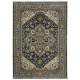Oriental Weavers Sphinx Aberdeen 1144Q Blue/Blue Rugs - main flat