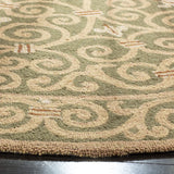 Safavieh Chelsea 5'-6" x 5'-6" Rug in Light Green