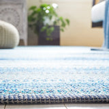 Safavieh Montauk 4'-0" x 6'-0" Rug in Grey / Blue