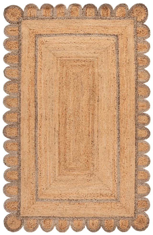 Safavieh Natural Fiber 5'-0" x 8'-0" Rug in Natural / Grey