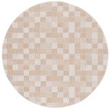 Safavieh Courtyard 6'-7" x 6'-7" Rug in Natural / Beige
