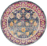 Safavieh Granada 6'-7" x 6'-7" Rug in Blue / Fuchsia