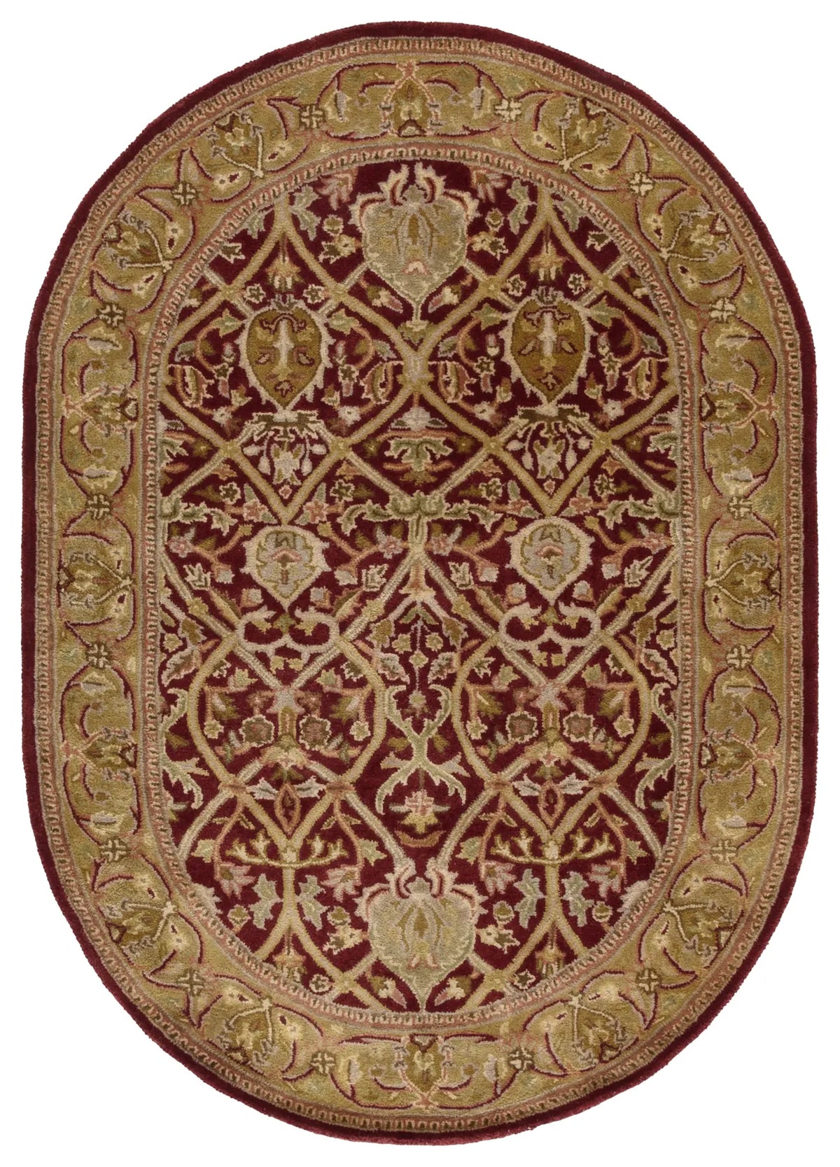 Safavieh Persian Legend 4'-6" x 6'-6" Rug in Red / Gold