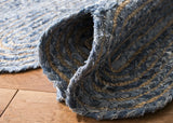 Safavieh Cape Cod 4'-0" x 6'-0" Rug in Blue / Natural