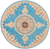 Safavieh Heritage 6'-0" x 6'-0" Rug in Blue / Beige