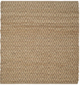 Safavieh Natural Fiber 6'-0" x 6'-0" Rug in Natural / Red