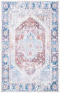 Safavieh Classic Vintage 4'-0" x 6'-0" Rug in Rust / Blue
