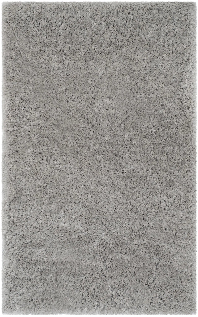 Safavieh Supreme Shag 3'-0" x 5'-0" Rug in Silver