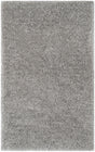 Safavieh Supreme Shag 3'-0" x 5'-0" Rug in Silver