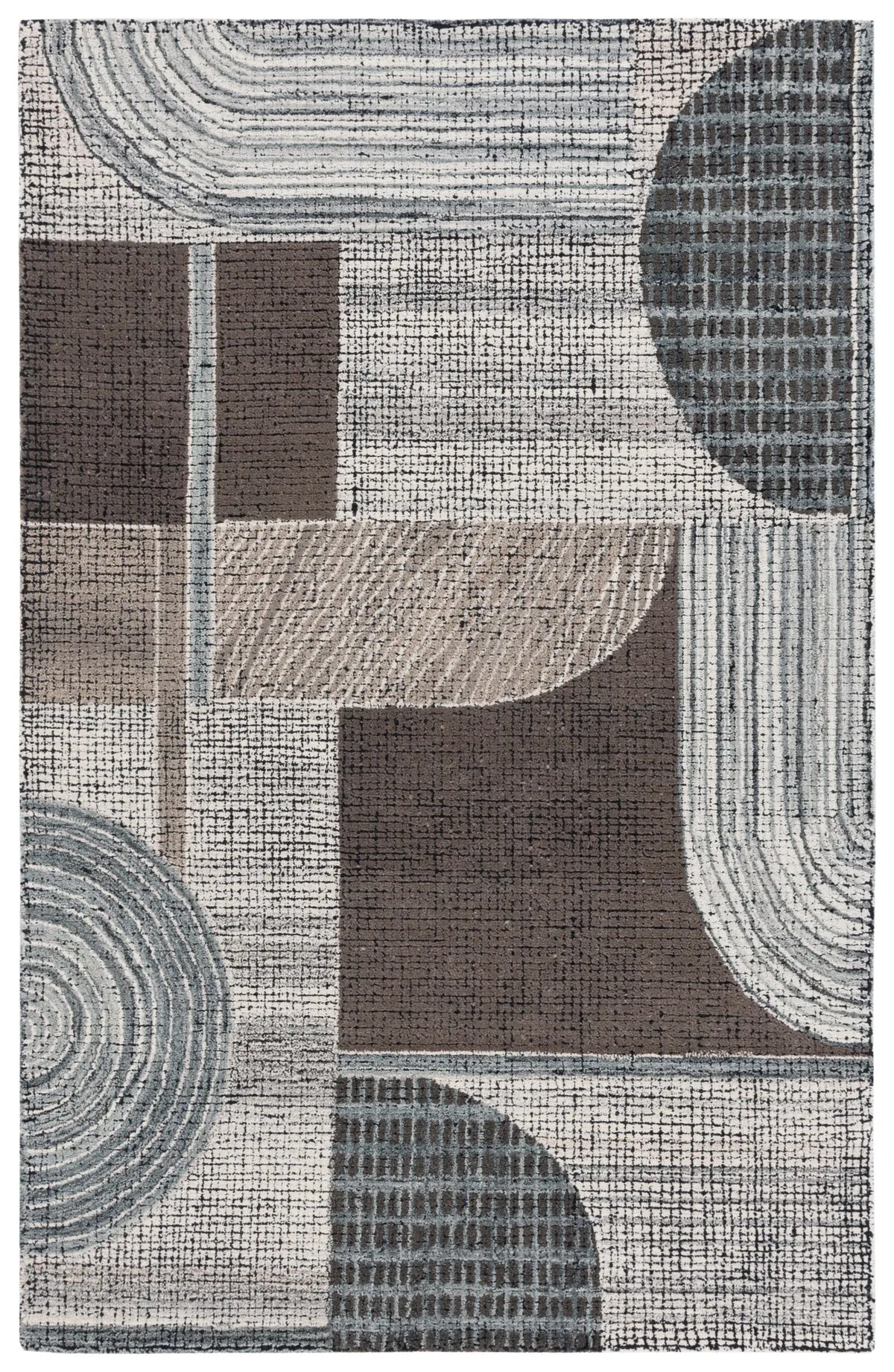 Safavieh Fifth Avenue 5'-0" x 8'-0" Rug in Ivory / Grey