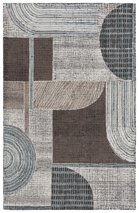 Safavieh Fifth Avenue 5'-0" x 8'-0" Rug in Ivory / Grey