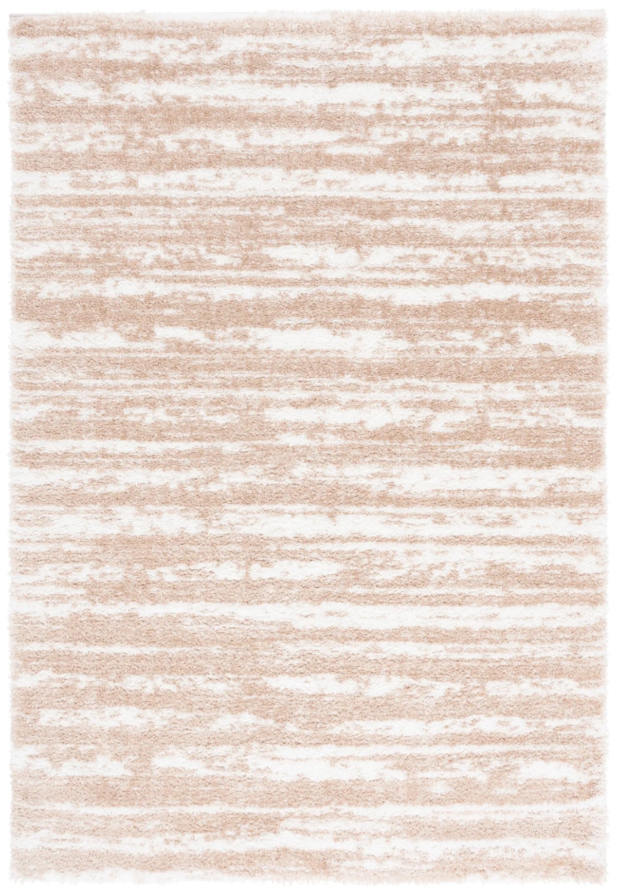 Safavieh Tahoe Shag 4'-0" x 6'-0" Rug in Ivory / Gold