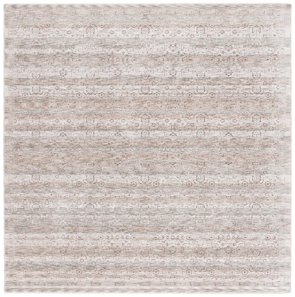 Safavieh Mason 100 6'-3" x 6'-3" Rug in Beige / Grey Ivory