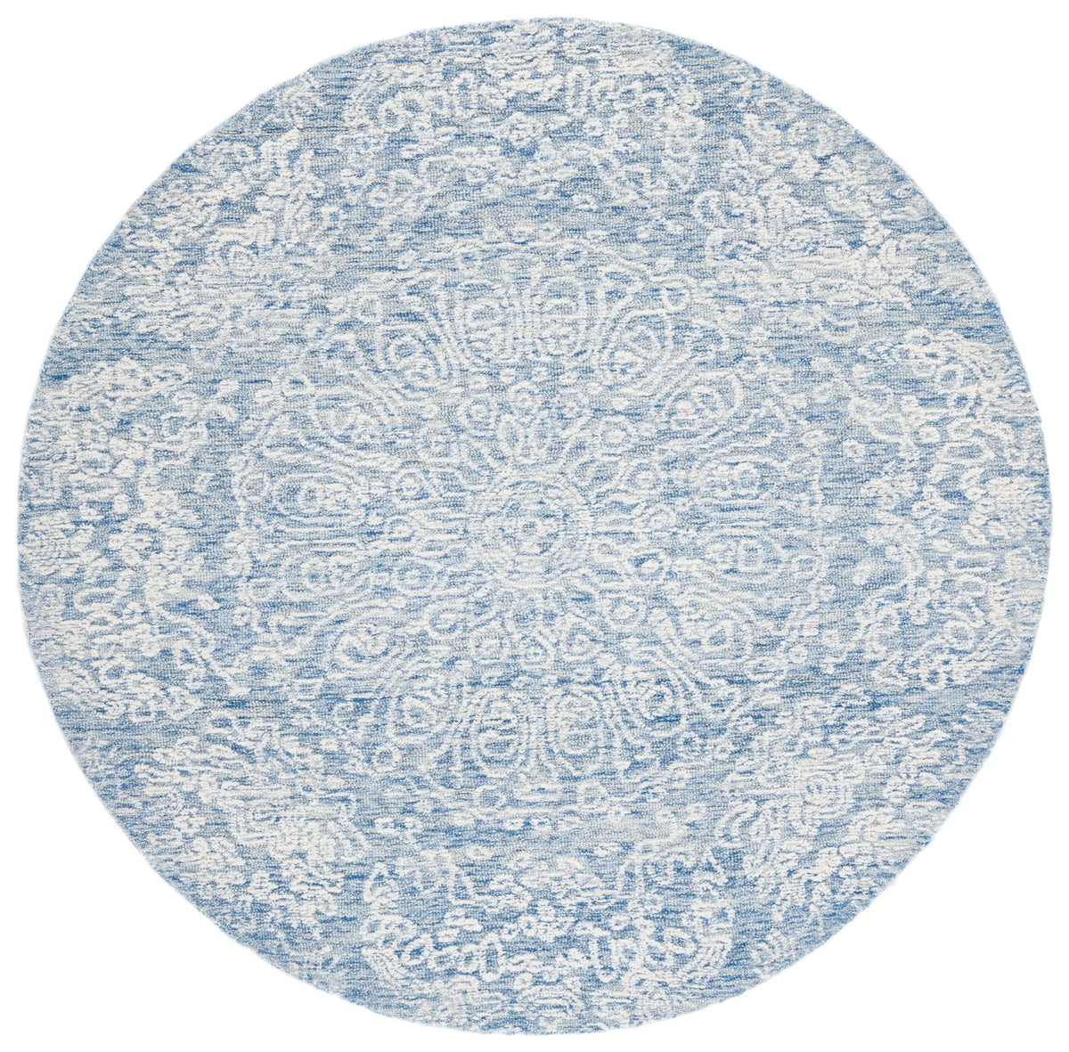 Safavieh Metro 6'-0" x 6'-0" Rug in Blue / Ivory