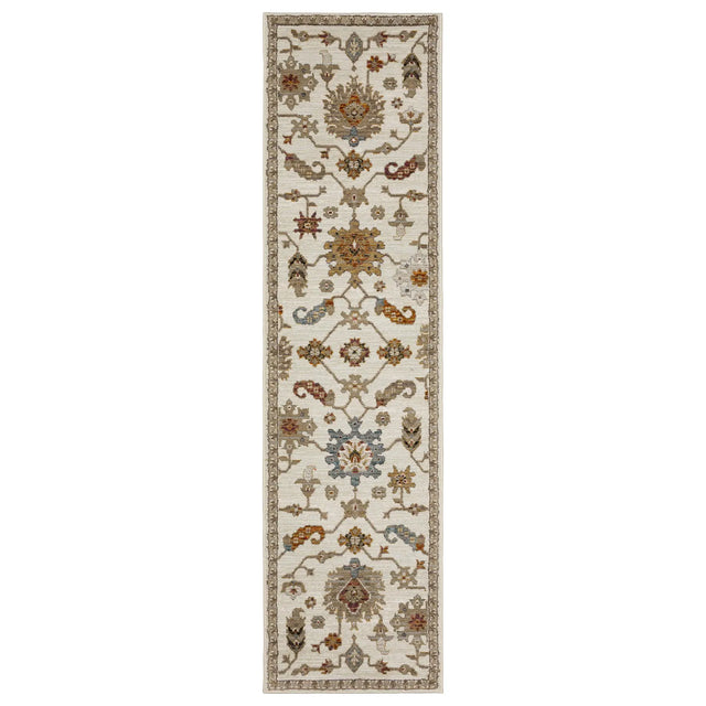 Oriental Weavers Sphinx Andorra 2419B Ivory/Multi Rugs - runner