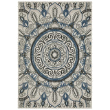 Oriental Weavers Torrey 072J1 Beige/ Blue Rug - main flat