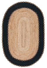 Safavieh Natural Fiber 3'-0" x 5'-0" Rug in Natural / Black
