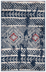 Safavieh Adirondack 3'-0" x 5'-0" Rug in Navy / Light Grey