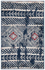 Safavieh Adirondack 3'-0" x 5'-0" Rug in Navy / Light Grey