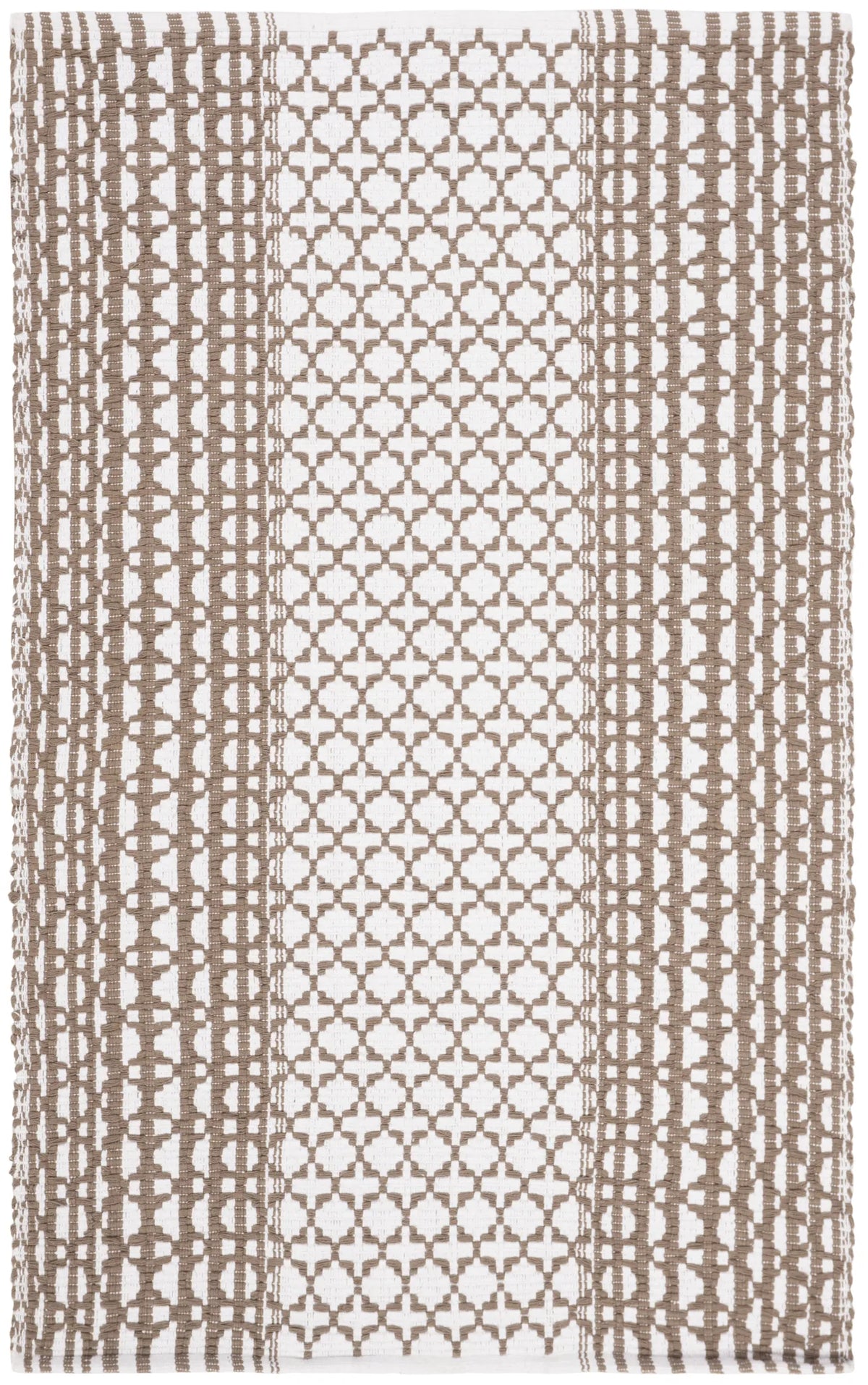 Safavieh Montauk 3'-0" x 5'-0" Rug in Taupe / Ivory
