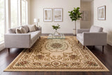 Dynamic Rugs Legacy 58022 Ivory Rugs - Room