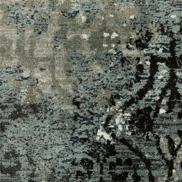 Oriental Weavers Gemini 001X2 Beige/ Blue Rug - room scene 2