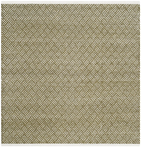Safavieh Boston 4'-0" x 4'-0" Rug in Olive