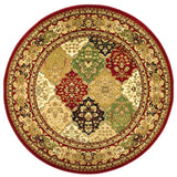 Safavieh Lyndhurst 5'-3" x 5'-3" Rug in Multi / Red