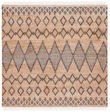 Safavieh Natural Fiber 6'-0" x 6'-0" Rug in Blue / Natural