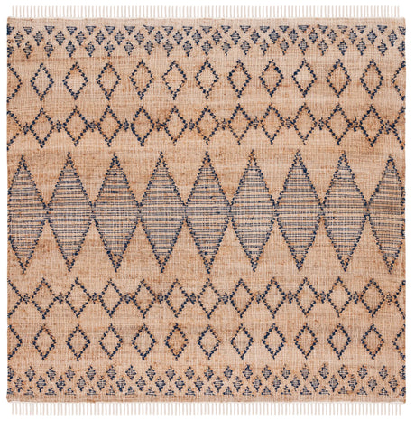 Safavieh Natural Fiber 6'-0" x 6'-0" Rug in Blue / Natural