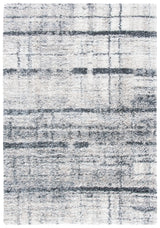 Safavieh Fontana Shag  800 4'-0" x 6'-0" Rug in Ivory / Grey