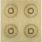 Safavieh Soho 6'-0" x 6'-0" Rug in Beige / Gold