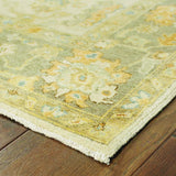 Oriental Weavers Sphinx Palace 10307 Beige / Grey Rugs - corner detail