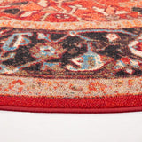 Safavieh Journey 6'-7" x 6'-7" Rug in Red / Blue