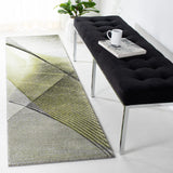 Safavieh Hollywood 2'-3" x 10'-0" Rug in Grey / Green