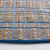 Safavieh Natural Fiber 7'-0" x 7'-0" Rug in Blue / Natural