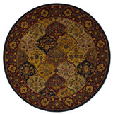 Safavieh Heritage 6'-0" x 6'-0" Rug in Multi / Navy