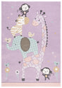 Safavieh Carousel Kids 100 4'-0" x 6'-0" Rug in Purple